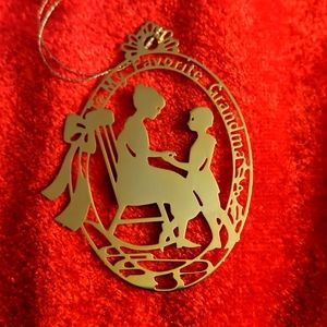 To My Favorite Grandma Ornament